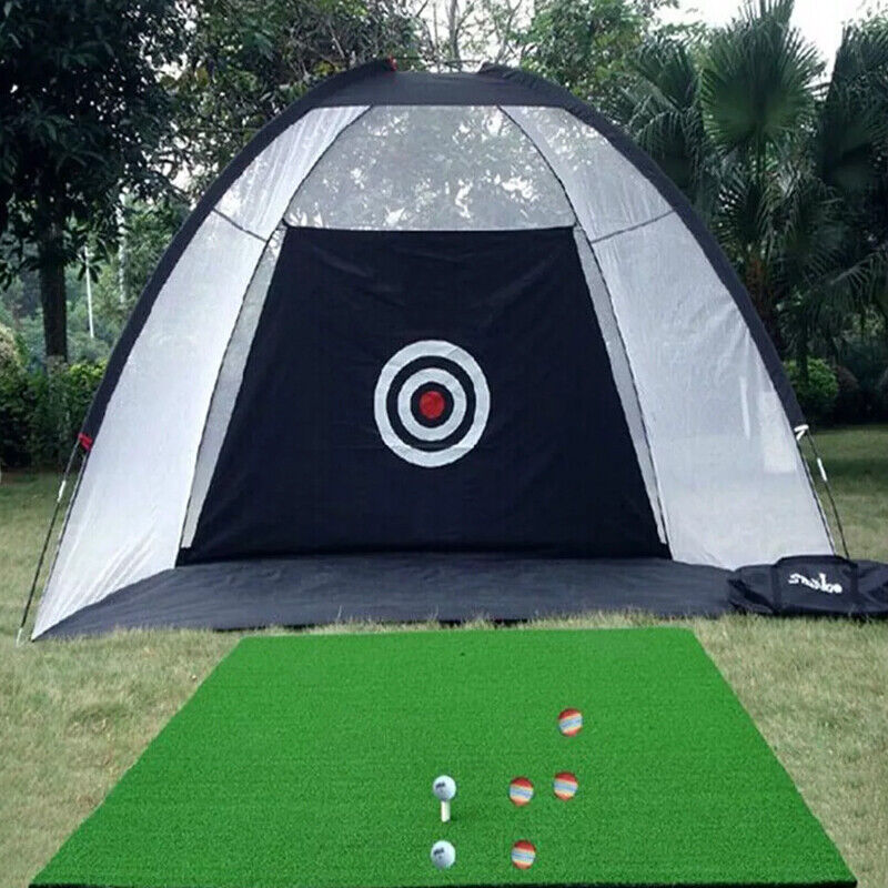 Golf Hitting Net Foldable Golf Driving Training Net Practice Cage Driving Net