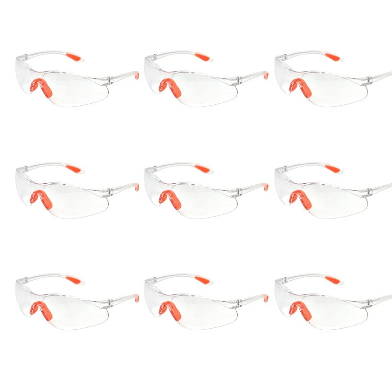 PC Material Anti Impact Wind Dust Proof Goggles Safety Riding Clear Glasses Lab Work Safety Eye Protective Glasses