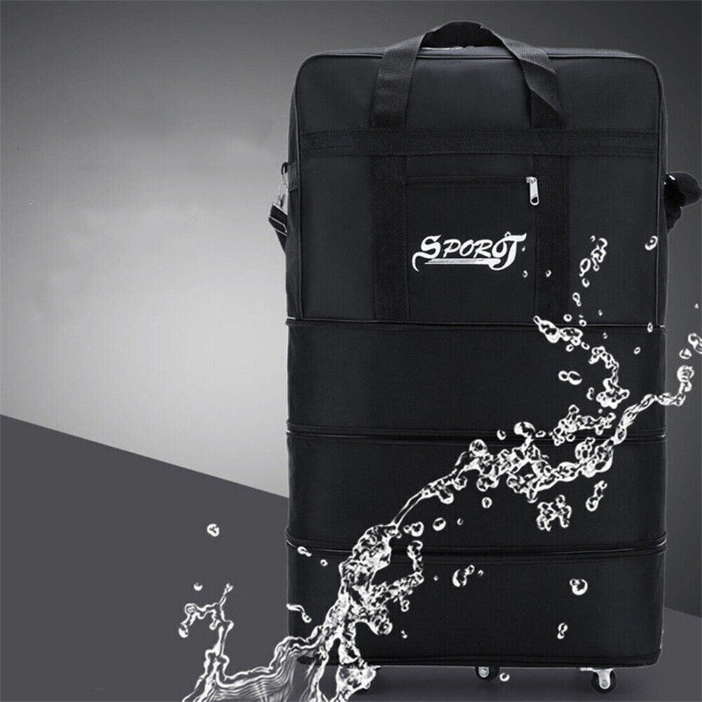 42  Extra Large Lightweight Luggage Trolley Suitcase Travel Bag Handbag BAG UK