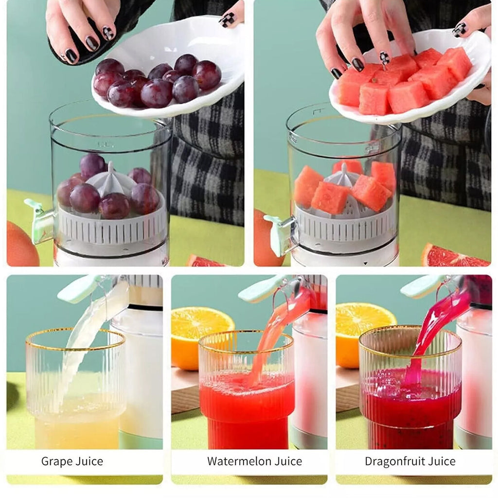 Electric USB Charging Juice Presser Squeezer Orange Lemon Watermelon Juicer UK