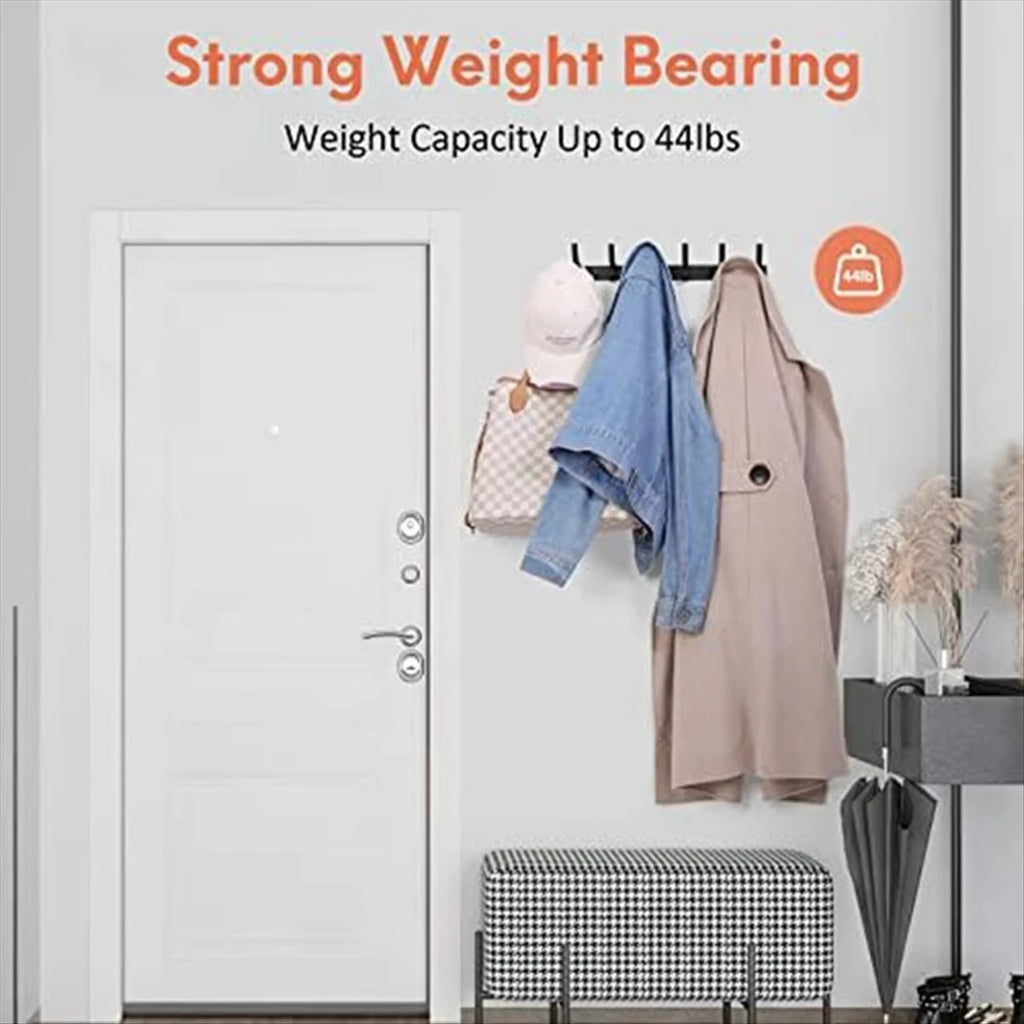 1pc Wall Mount Coat Rack - Thickened Clothe Hook. Bathroom Sticky Hook & Towel Clothe Wall Hanger. Iron Crafts For Wall Hanging.