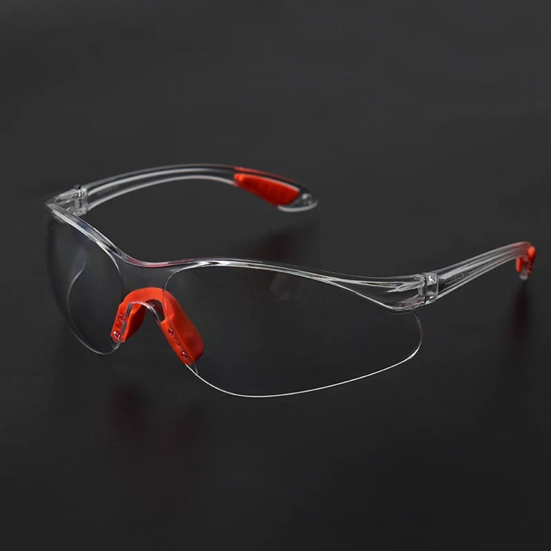 PC Material Anti Impact Wind Dust Proof Goggles Safety Riding Clear Glasses Lab Work Safety Eye Protective Glasses