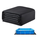 Rectangle Pool Liner Pad, 12 X24 Ft Pool Liner Pad For Above Ground Swimming Pools, Extra-Thick Pool Mat, Prevents Punctures, Recycled Geotextile Material Underlayment Pad, Extend Liner Life