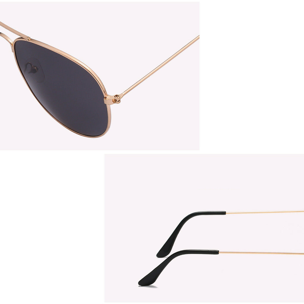 Polarized Sunglasses Men Ladies Women Unisex Mirror Vintage Retro Pilot