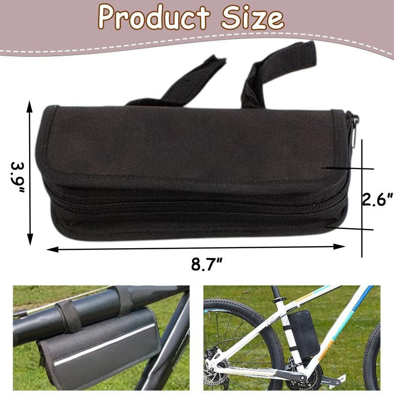 16-in-1 Bike Tool Kit With Tyre Repair & Valve Core Tool, Portable Bike Repair Kit For Road & MTB, Compact Bike Multi Tool Set, Essential Bike Tools Kit Set With Bag, Durable Bike Tool And Bicycle Too