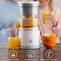 Electric USB Charging Juice Presser Squeezer Orange Lemon Watermelon Juicer UK