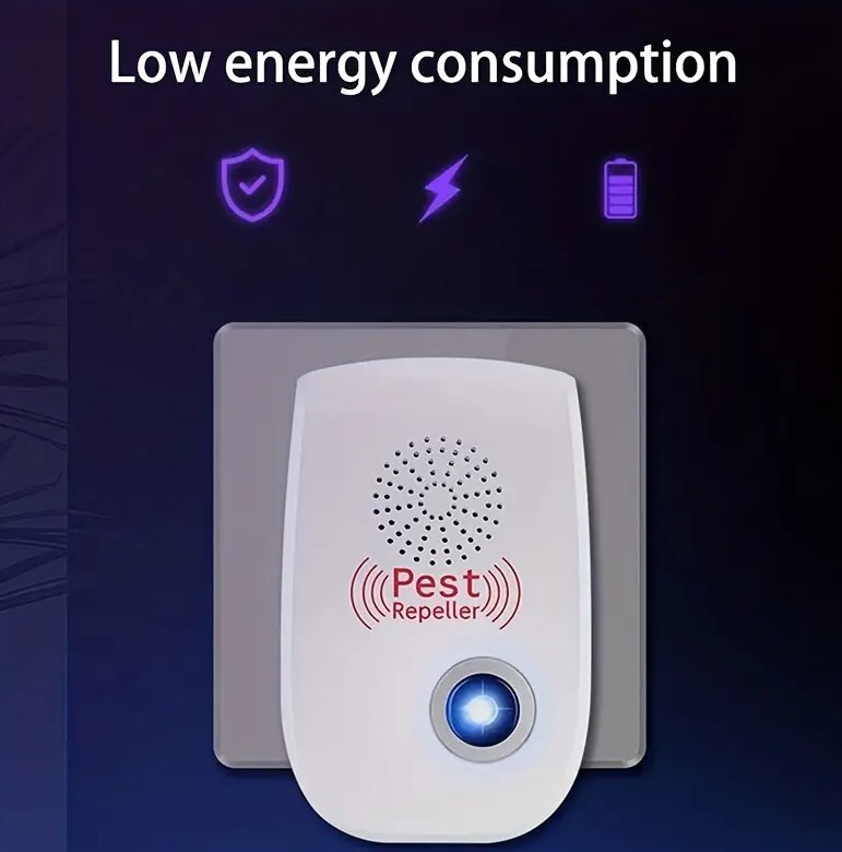 4X Ultrasonic Pest Control Repeller UK Plug-in Reject Rat Mouse Mice Spider