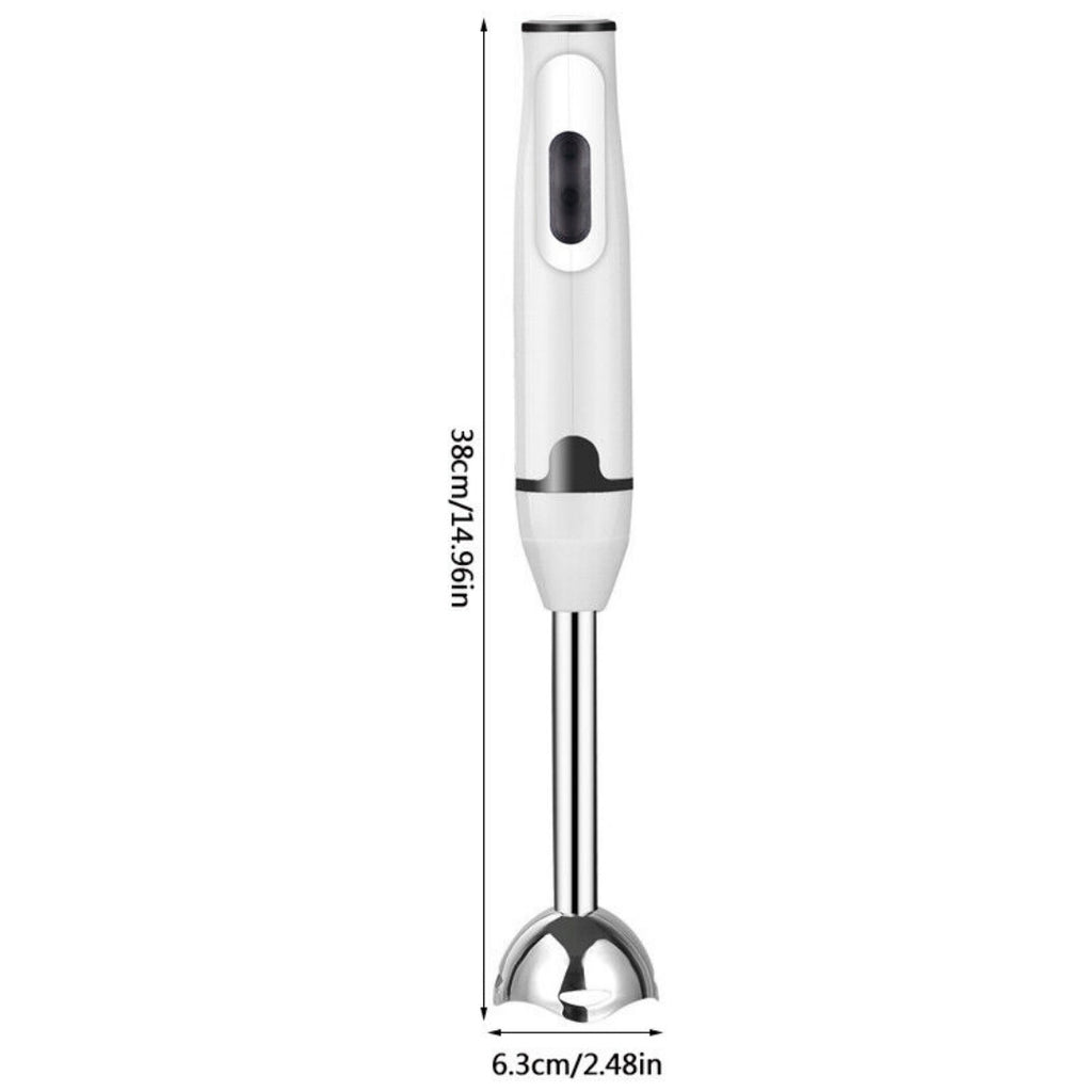 400W Hand Blender Electric Stick Blender Curry Puree Food Mixer Liquidiser NEW