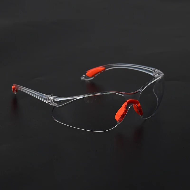 PC Material Anti Impact Wind Dust Proof Goggles Safety Riding Clear Glasses Lab Work Safety Eye Protective Glasses