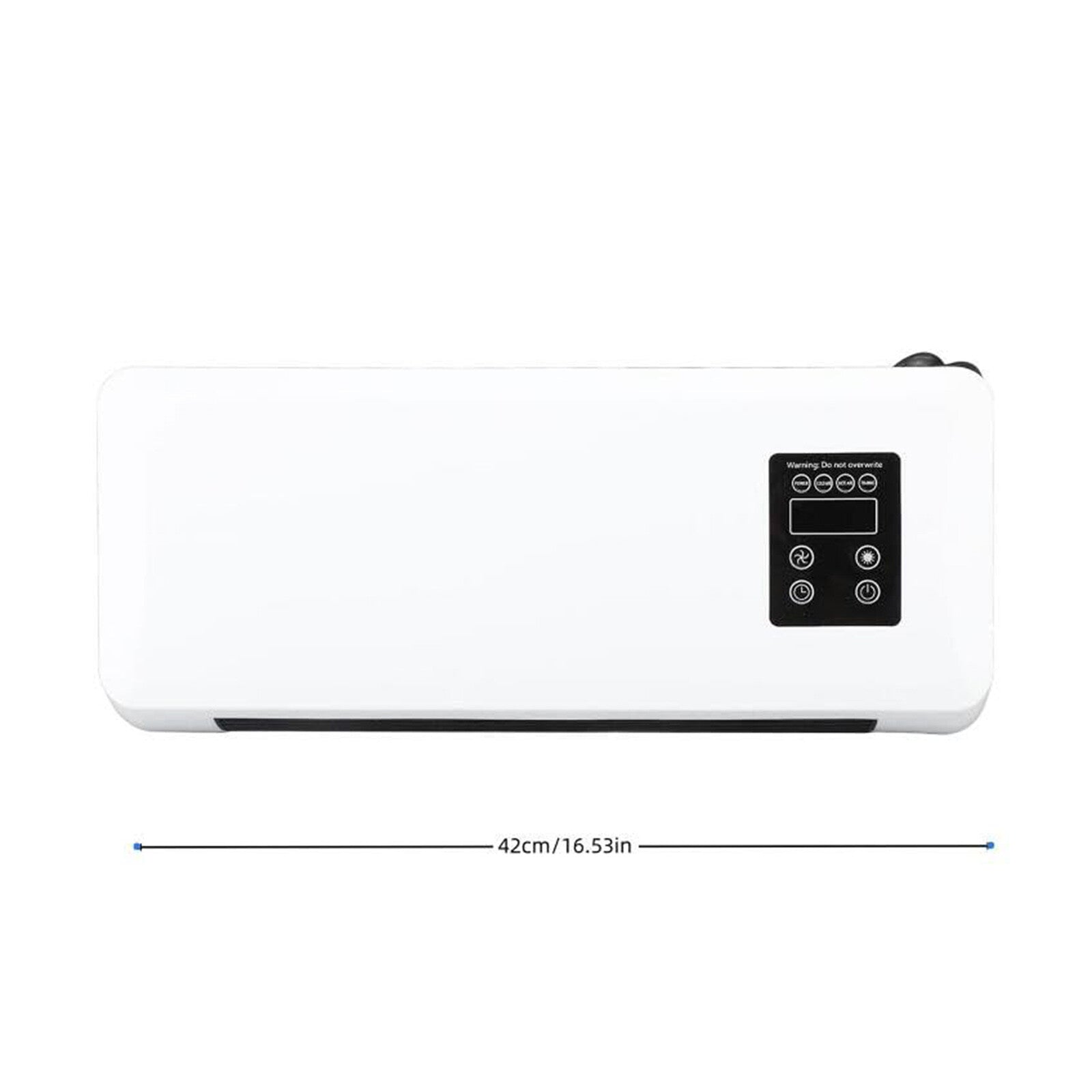 Electric Wall Heater Air Conditioner Wall Mounted Space Heater Fast Heating
