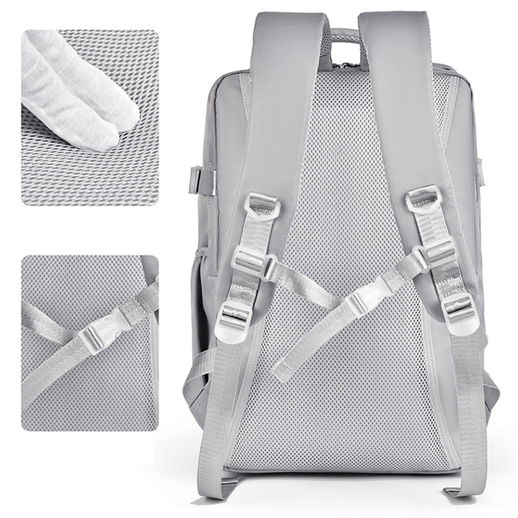 NEW Cabin Flight Bag Backpack 42X28X21cm Travel Rucksack Overnight Carry On Luggage UK