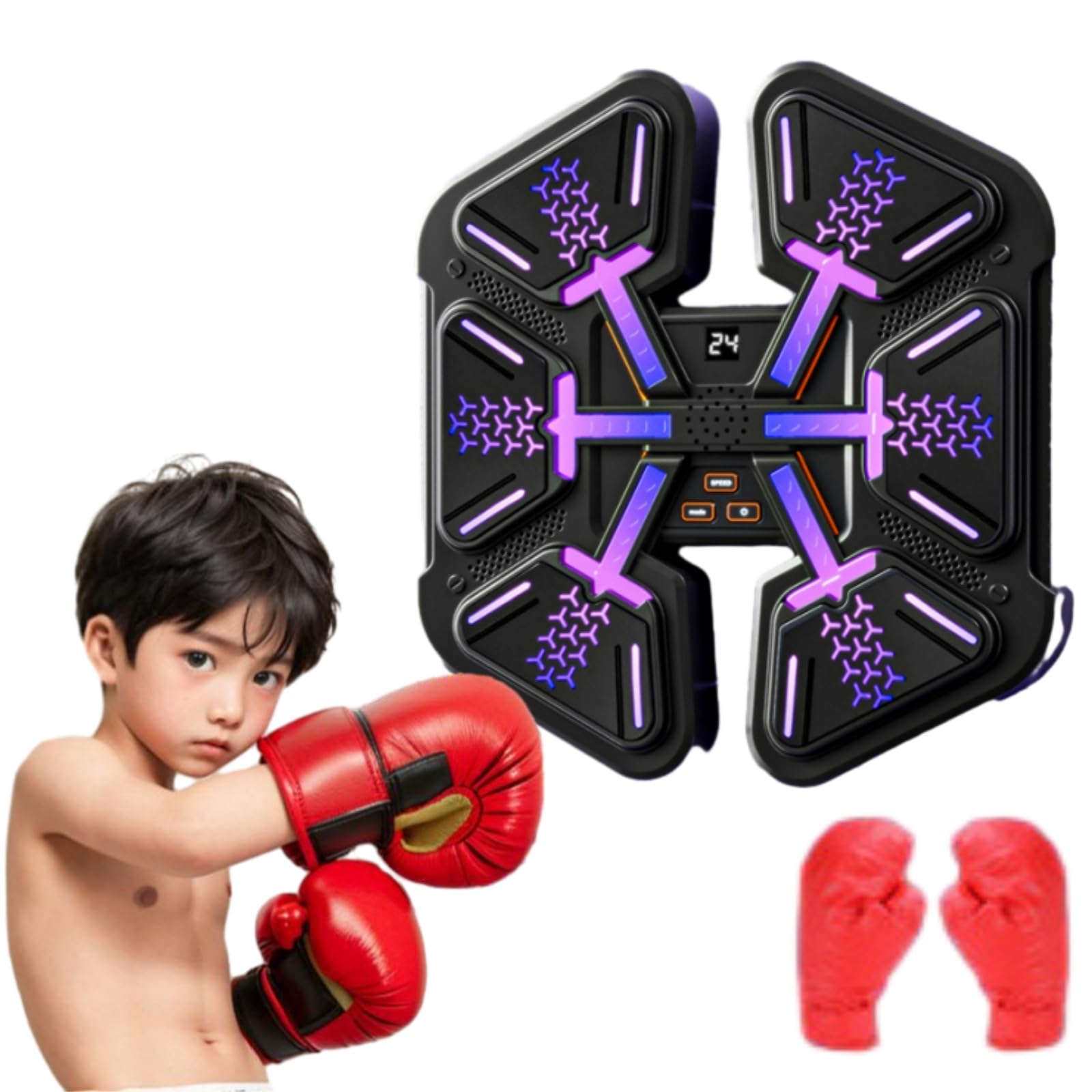 Boxing Target Purple